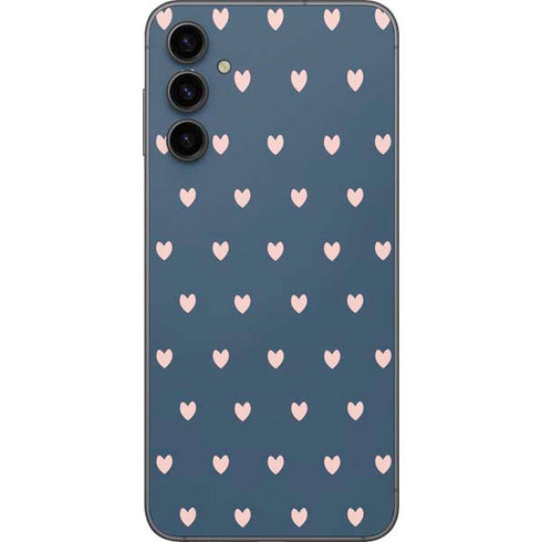Blue and Pink Hearts Galaxy A14 5G Skin